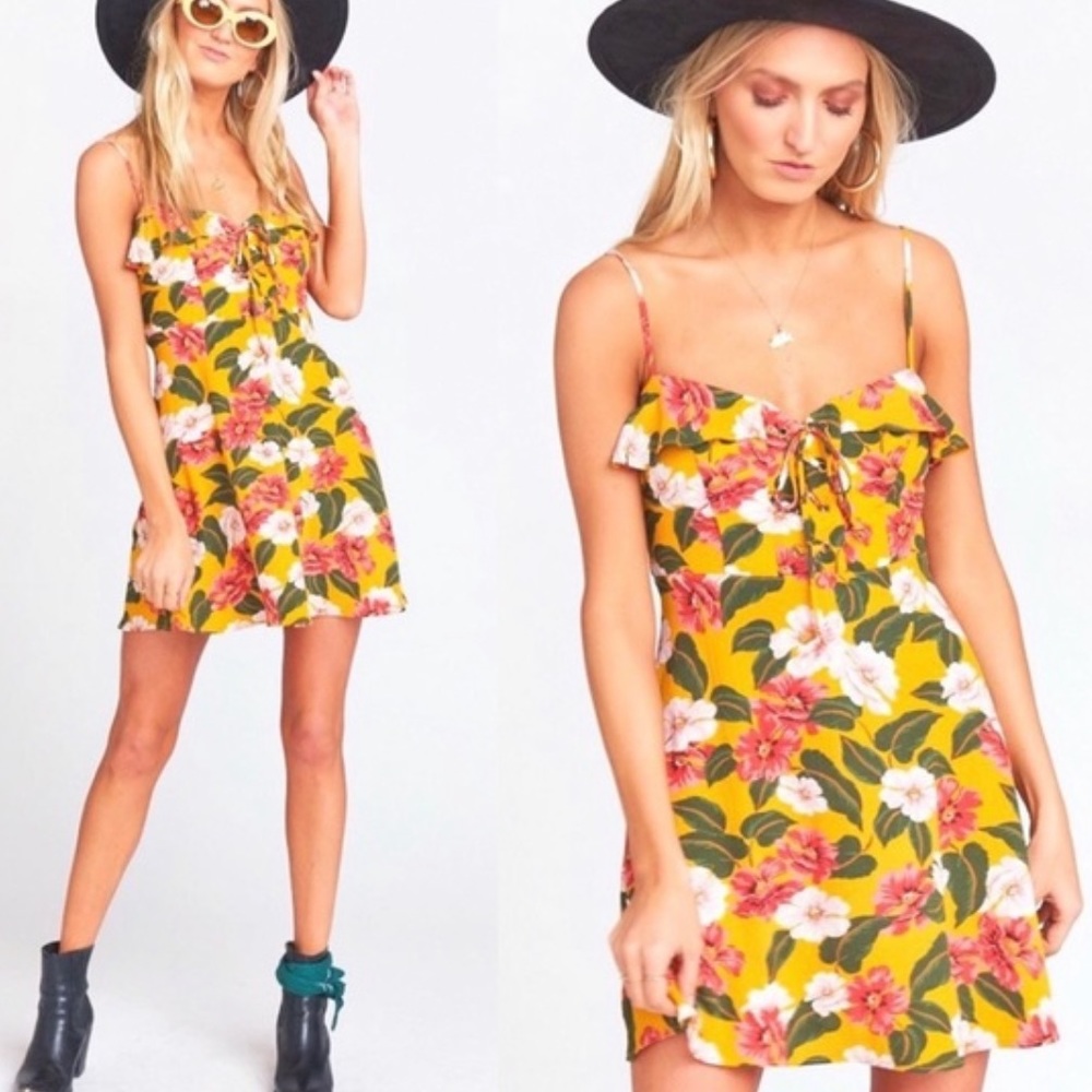 Show Me Your MuMu Floral Dress